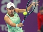 Ash Barty in action. (Reuters) Ash Barty in action. (Reuters)