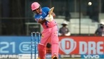 Sanju Samson plays a shot during the match between the Mumbai Indians and the Rajasthan Royals at the Arun Jaitley Stadium(IPL Twitter) Sanju Samson plays a shot during the match between the Mumbai Indians and the Rajasthan Royals at the Arun Jaitley Stadium(IPL Twitter)