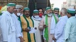 BKU leader Rakesh Tikait with others during ongoing farmers' protest against three farm reform laws, at Ghazipur border in New Delhi, Tuesday, May 25, 2021. (PTI) BKU leader Rakesh Tikait with others during ongoing farmers' protest against three farm reform laws, at Ghazipur border in New Delhi, Tuesday, May 25, 2021. (PTI)