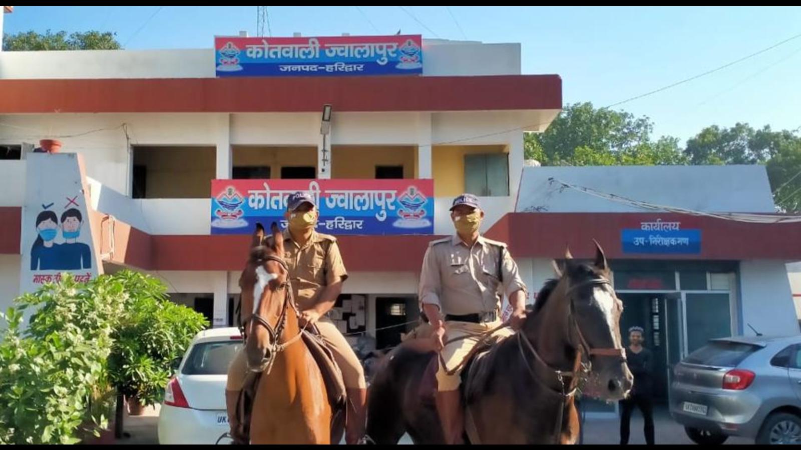 Haridwar gets mounted cavalry squad to rein in curfew violators