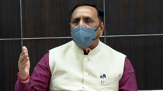 Gujarat Chief Minister Vijay Rupani.(ANI)