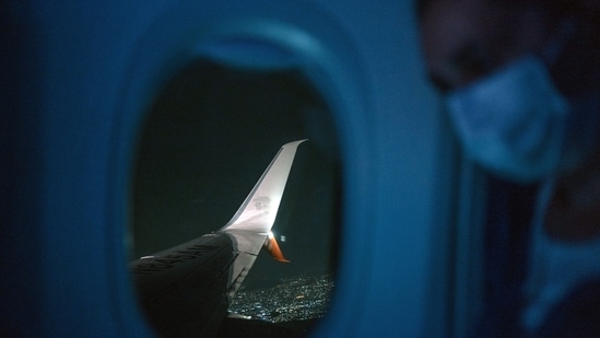 A traveler wears a protective mask while on a Grupo Aeromexico aircraft at Benito Juarez International Airport (MEX) in Mexico City, Mexico, on Tuesday, May 25, 2021. Mexico's aviation-safety ranking has been downgraded by the U.S., prohibiting an expansion of flights from the nations carriers to its northern neighbor. Photographer: Luis Antonio Rojas/Bloomberg(Bloomberg) A traveler wears a protective mask while on a Grupo Aeromexico aircraft at Benito Juarez International Airport (MEX) in Mexico City, Mexico, on Tuesday, May 25, 2021. Mexico's aviation-safety ranking has been downgraded by the U.S., prohibiting an expansion of flights from the nations carriers to its northern neighbor. Photographer: Luis Antonio Rojas/Bloomberg(Bloomberg)