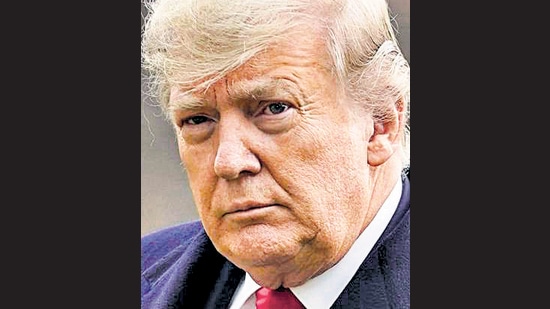 In this December 31, 2020 photo, US President Donald Trump arrives on the South Lawn of the White House, in Washington. (AP) In this December 31, 2020 photo, US President Donald Trump arrives on the South Lawn of the White House, in Washington. (AP)