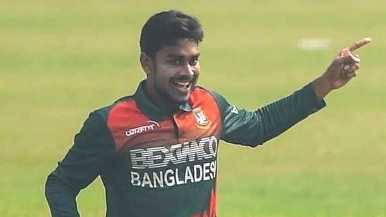 Bangladesh off-spinner Mehidy Hasan(Twitter/ICC)