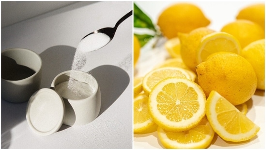 Sugar and lemon: Add 2 tablespoon of sugar, 1 tablespoon of lemon juice and a few drops of water to a bowl and stir well till it turns into a granular paste. Apply it evenly over your unwanted facial hair and massage for a few minutes. Let it sit for 10-15 minutes and wash it with lukewarm water. (Unsplash)