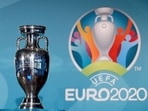 File Photo of UEFA Euro 2020 trophy.(REUTERS)