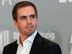Philipp Lahm during a press conference. (Getty Images) Philipp Lahm during a press conference. (Getty Images)
