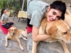 Sanjana Sanghi’s Pranayam with ‘doggo therapy’ is cutest fitness inspo