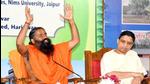 Baba Ramdev’s continued questioning of allopathic medicines and therapy has led to the DMA filing a complaint against him. (ANI Photo/File) Baba Ramdev’s continued questioning of allopathic medicines and therapy has led to the DMA filing a complaint against him. (ANI Photo/File)
