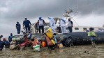 Indian Coast Guard personnel carry out rescue and relief works during landfall process of Cyclone Yaas in Odisha.(PTI) Indian Coast Guard personnel carry out rescue and relief works during landfall process of Cyclone Yaas in Odisha.(PTI)