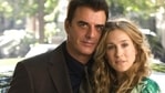Chris Noth and Sarah Jessica Parker in a scene from Sex and the City.
