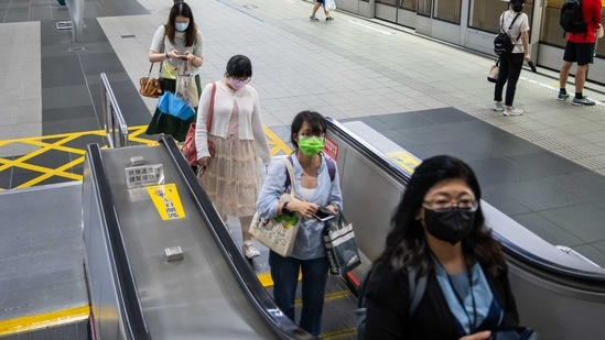 Taiwan's medical system is coming under increasing strain due to a spike in domestic infections. Photographer: Billy H.C. Kwok/Bloomberg(Bloomberg)