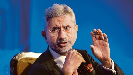 Foreign minister S Jaishankar is on a five-day visit to the US.(HT) Foreign minister S Jaishankar is on a five-day visit to the US.(HT)