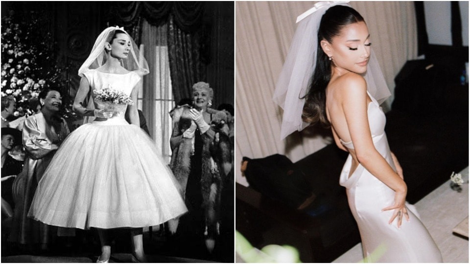 Celebrity Wedding Dresses 2021: Ariana Grande, Paris Hilton and More