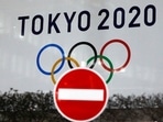 FILE PHOTO: The logo of Tokyo 2020 Olympic Games.