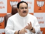 BJP’s national president Jagat Prakash Nadda hit out at Mamata Banerjee after she missed a meeting with Prime Minister Narendra Modi to review the impact of Cyclone Yaas. (ANI Photo) BJP’s national president Jagat Prakash Nadda hit out at Mamata Banerjee after she missed a meeting with Prime Minister Narendra Modi to review the impact of Cyclone Yaas. (ANI Photo)