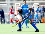 Jarmanpreet Singh.(Hockey India) Jarmanpreet Singh.(Hockey India)