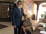 Amitabh Bachchan and Jaya Bachchan at Jalsa(Instagram) Amitabh Bachchan and Jaya Bachchan at Jalsa(Instagram)