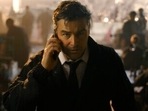 This image released by Warner Bros. Entertainment shows Kyle Chandler in a scene from Godzilla vs. Kong. (Warner Bros. Entertainment via AP) This image released by Warner Bros. Entertainment shows Kyle Chandler in a scene from Godzilla vs. Kong. (Warner Bros. Entertainment via AP)