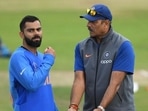 India captain Virat Kohli with coach Ravi Shastri. India captain Virat Kohli with coach Ravi Shastri.