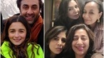 Alia Bhatt and Ranbir Kapoor's mothers Soni Razdan and Neetu Kapoor were together on Thursday.