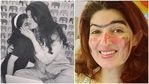 Twinkle Khanna shared a picture of the work done on her face by daughter Nitara.