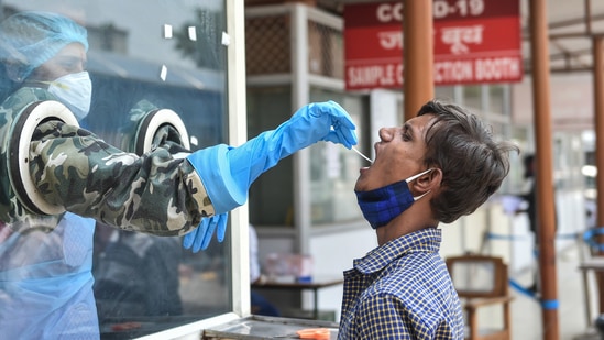 So far, 4.84 crore samples have been tested for Covid-19 in the state of which over 3.58 lakh were examined in the last 24 hours. (PTI file photo)