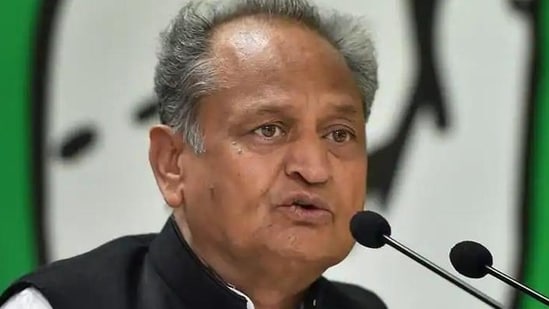 Rajasthan chief minister Ashok Gehlot(PTI file photo)