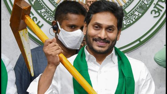 Andhra Pradesh chief minister YS Jagan Mohan Reddy. (PTI)