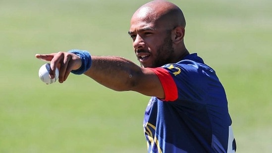 England fast bowler Tymal Mills was picked by Royal Challengers Bangalore in the Indian Premier League (IPL) 2017 auction.(Getty Images)