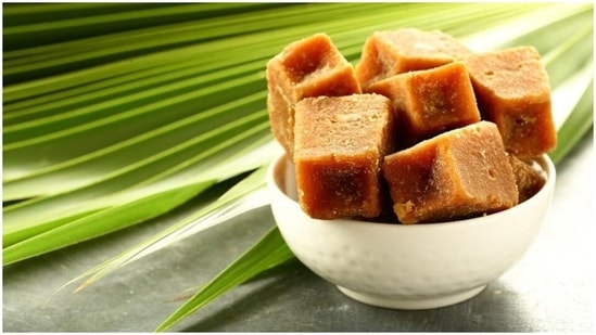 Jaggery is a natural sweetener and is made from the juice of sugarcane. It is rich in antioxidants and minerals. It not only helps clean the respiratory and digestive tracts but also detoxes your entire body.(File image)