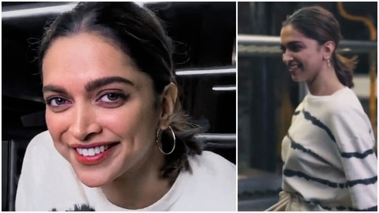 Deepika Padukone: From stylish embellished red carpet gowns to something as basic as a tie-dye sweatshirt and skirt set, Deepika sure knows how to nail every outfit that she dons. This tie-dye sweatshirt and skirt costs <span class='webrupee'>₹</span>2,000/- each.(Instagram/deepikapadukone)