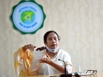 West Bengal CM Mamata Banerjee addresses a press conference at Nabanna in Kolkata. (ANI Photo) West Bengal CM Mamata Banerjee addresses a press conference at Nabanna in Kolkata. (ANI Photo)