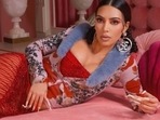 Kim Kardashian poses for a new photo shoot. Kim Kardashian poses for a new photo shoot.