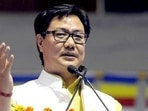 Minister Kiren Rijiju(HT archive) Minister Kiren Rijiju(HT archive)