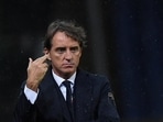 File image of Italy coach Roberto Mancini.
