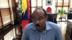 Antigua and Barbuda Prime Minister Gaston Browne speaks to the media. (ANI Photo) Antigua and Barbuda Prime Minister Gaston Browne speaks to the media. (ANI Photo)