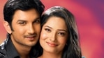 Sushant Singh Rajput and Ankita Lokhande in Pavitra Rishta.