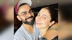 Virat Kohli and Anushka Sharma pose together. Virat Kohli and Anushka Sharma pose together.