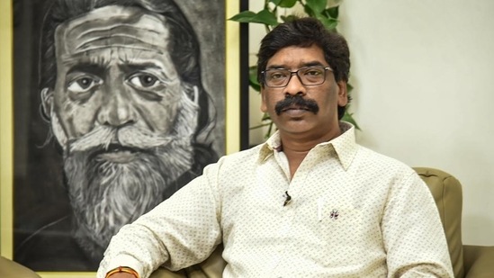 Jharkhand CM Hemant Soren.(PTI)