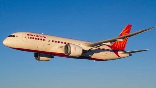 The Air India flight left Delhi’s IGI Airport at 2.20 am as scheduled, people familiar with the matter said on condition of anonymity. ANI PHOTO.)
