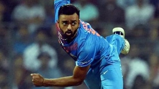 File image of Jaydev Unadkat.(PTI)