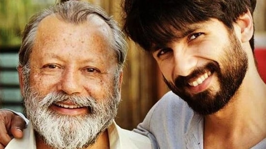 Pankaj Kapur shared screen space with Shahid Kapoor in Shaandaar.