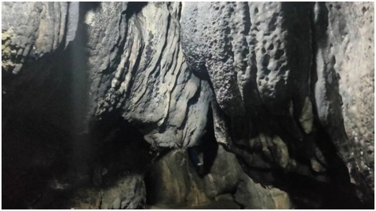 Mawsmai Caves, Meghalaya: This cave is located 57 km away from Shillong and around 6 km from Cherapunjee. Its length is around 250 meters but only 150 meters is open for tourists.(Instagram/veni.vidi.vici._)