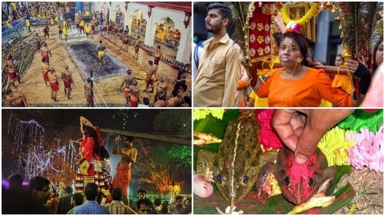 Here are a few strange festivals and rituals practised in parts of India that will surely leave you awestruck.(Instagram)