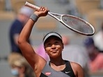 Japan's Naomi Osaka celebrates after defeating Romania's Patricia Maria Tig during their first-round match of the French Open(AP) Japan's Naomi Osaka celebrates after defeating Romania's Patricia Maria Tig during their first-round match of the French Open(AP)
