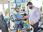 In the last 26 days, fuel prices have been hiked 15 times. (RAVINDRA JOSHI/HT)