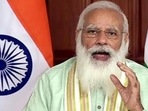 Prime Minister Narendra Modi will address the nation during the 77th edition of his monthly radio programme, Mann Ki Baat, at 11am on Sunday (File photo)(HT_PRINT) Prime Minister Narendra Modi will address the nation during the 77th edition of his monthly radio programme, Mann Ki Baat, at 11am on Sunday (File photo)(HT_PRINT)