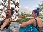 Gauahar Khan has a gala time with friends(Instagram/gauaharkhan) Gauahar Khan has a gala time with friends(Instagram/gauaharkhan)
