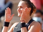 Aryna Sabalenka doubled down and found her bearings before her aggression came to the fore. Aryna Sabalenka doubled down and found her bearings before her aggression came to the fore.